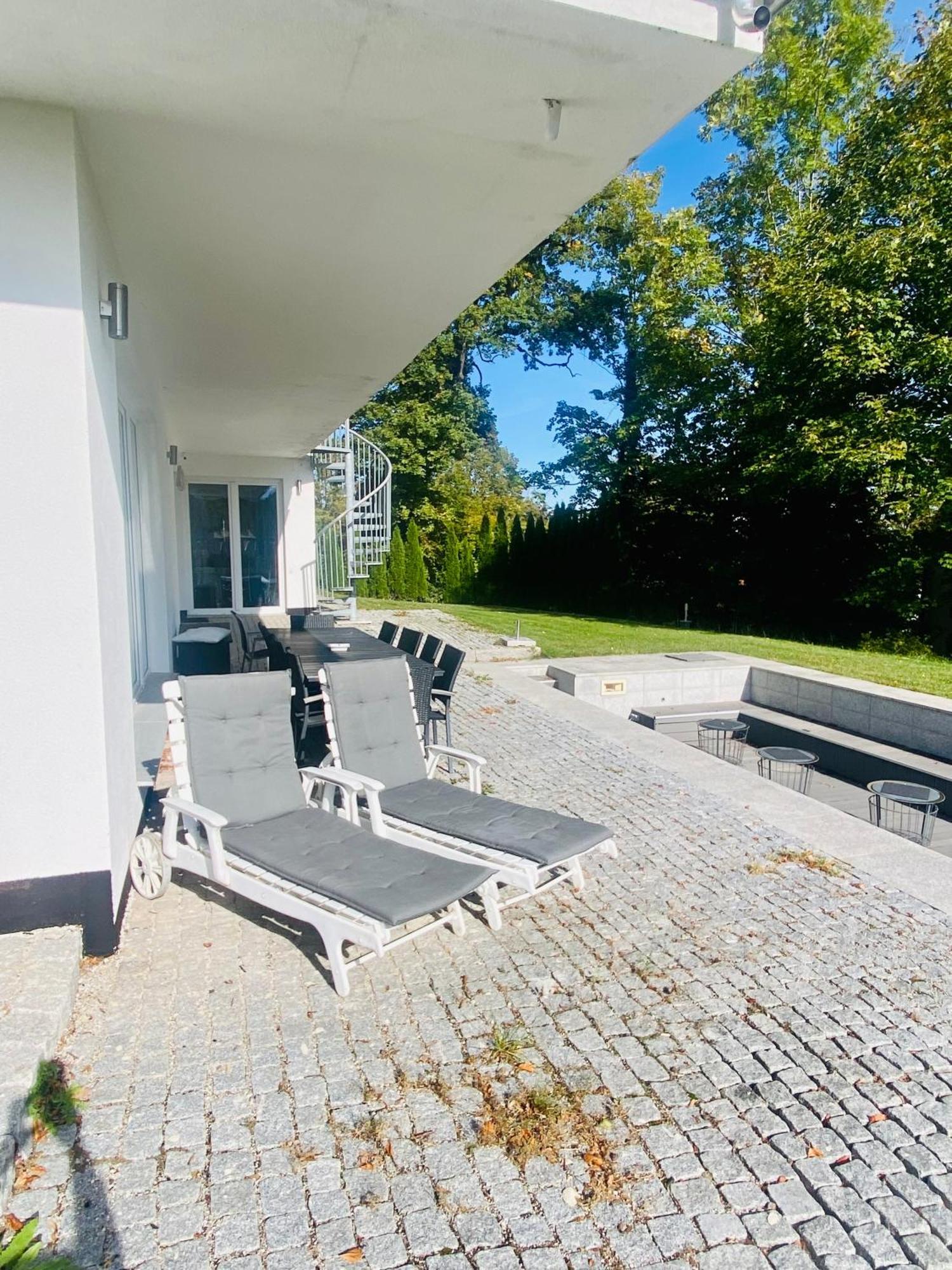 Ferienwohnung Mansion Lake Starnberg Feldafing Exterior foto